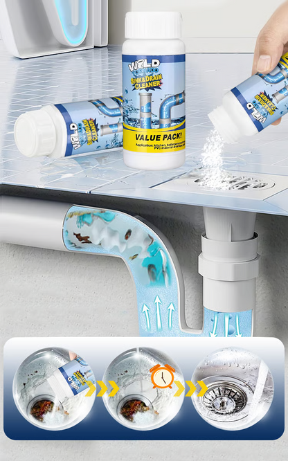 FriskRør® | Enzymaflödesrens – Djuprengörande, Rörsäker, Citrusfräsch