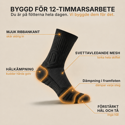 StegKomfort® Arbetsstrumpor