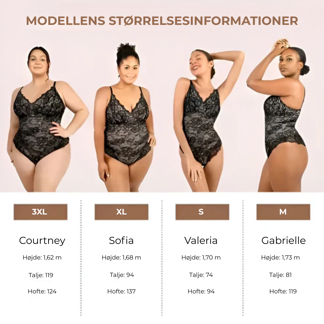 Vivillina® | Formande bodysuit med spets – Köp 1, Få 1 GRATIS