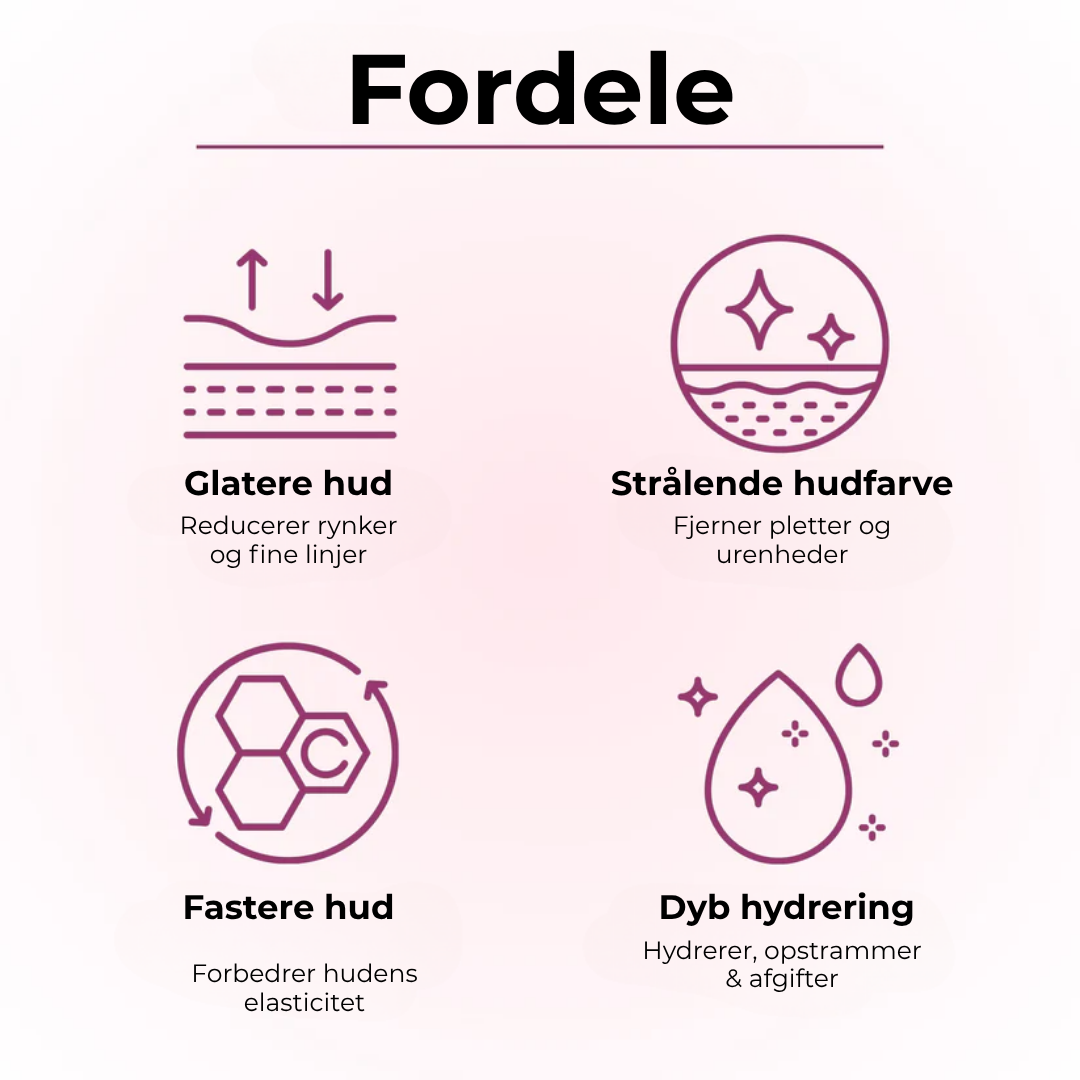 SkønAura® | Bio-Kollagen Mask + Borste.