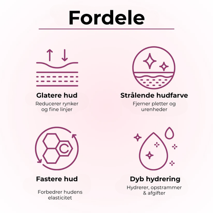 SkønAura® | Bio-Kollagen Mask + Borste.