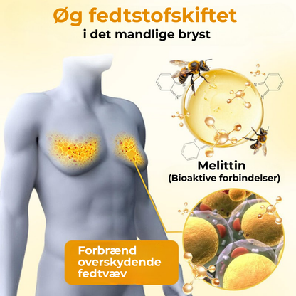 ChestX® Bröst Redefinerare | Bi-olja för behandling av gynekomasti