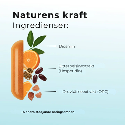 NordBalans® | Släta, fasta ben med naturlig lymf-stimulering 🌿