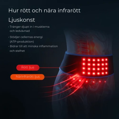 Lumora® | Bälte för rödljusterapi