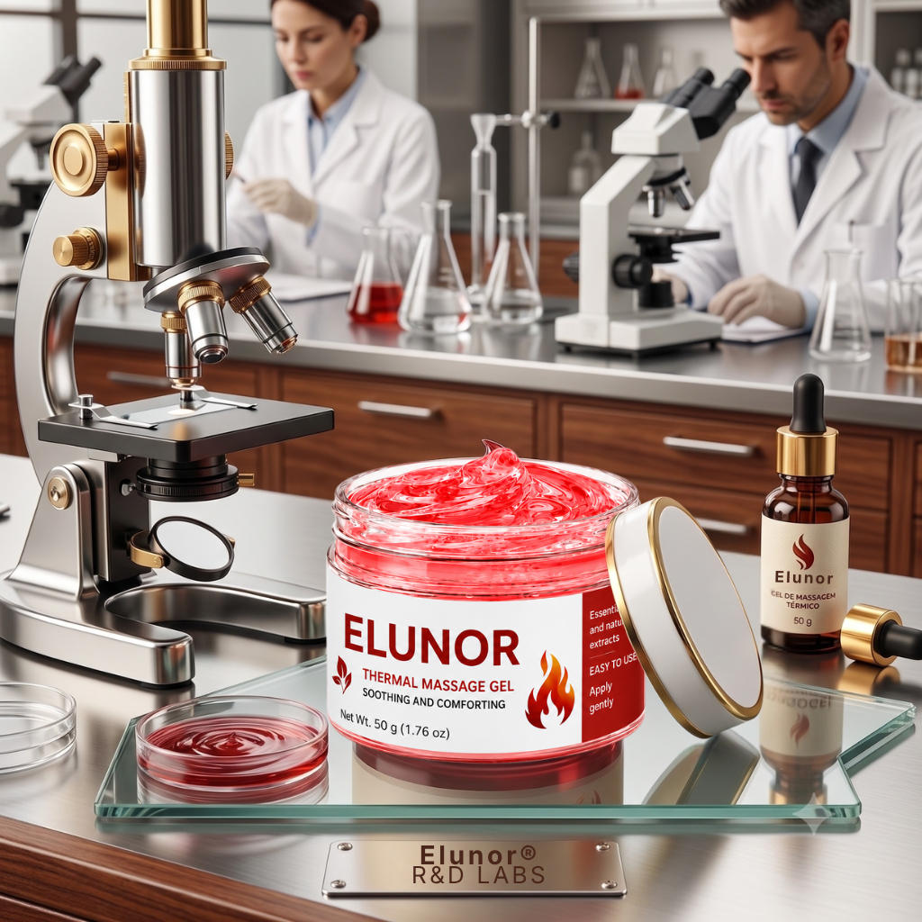 Elunor® | Professionell termoaktiv gel för muskler och leder – riktad komfort vid ömhet, stelhet och spänningar