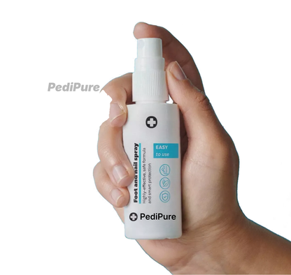 PediPure® | Nagelvårdsspray för friska fötter och naglar