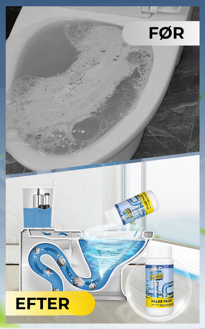 FriskRør® | Enzymaflödesrens – Djuprengörande, Rörsäker, Citrusfräsch