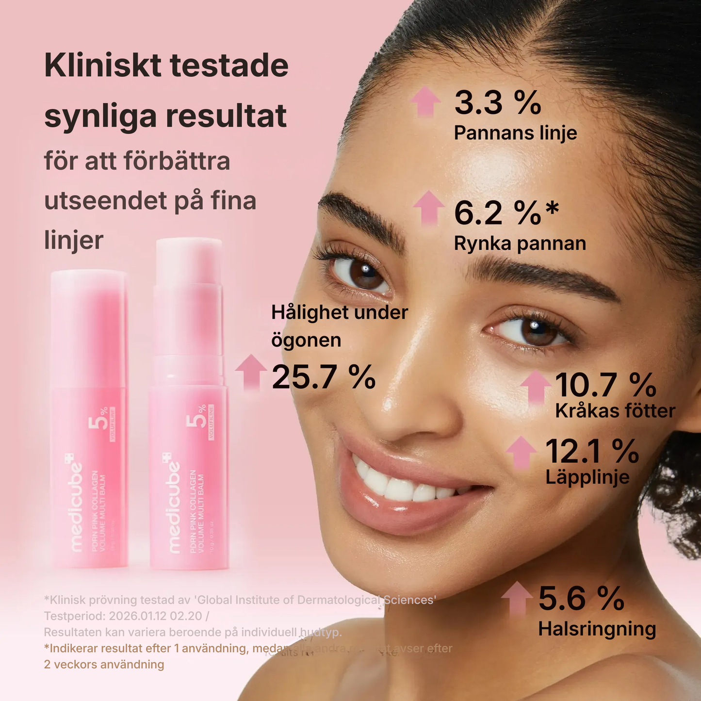 [NYHET] PDRN Pink Caffeine Collagen Eye Patch + PDRN Pink Collagen Volume Multi Balm