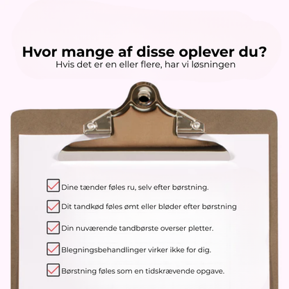 KlarSmil™ | Tandborsten på 30 sekunder som förvandlar ditt leende utan besvär! ✨