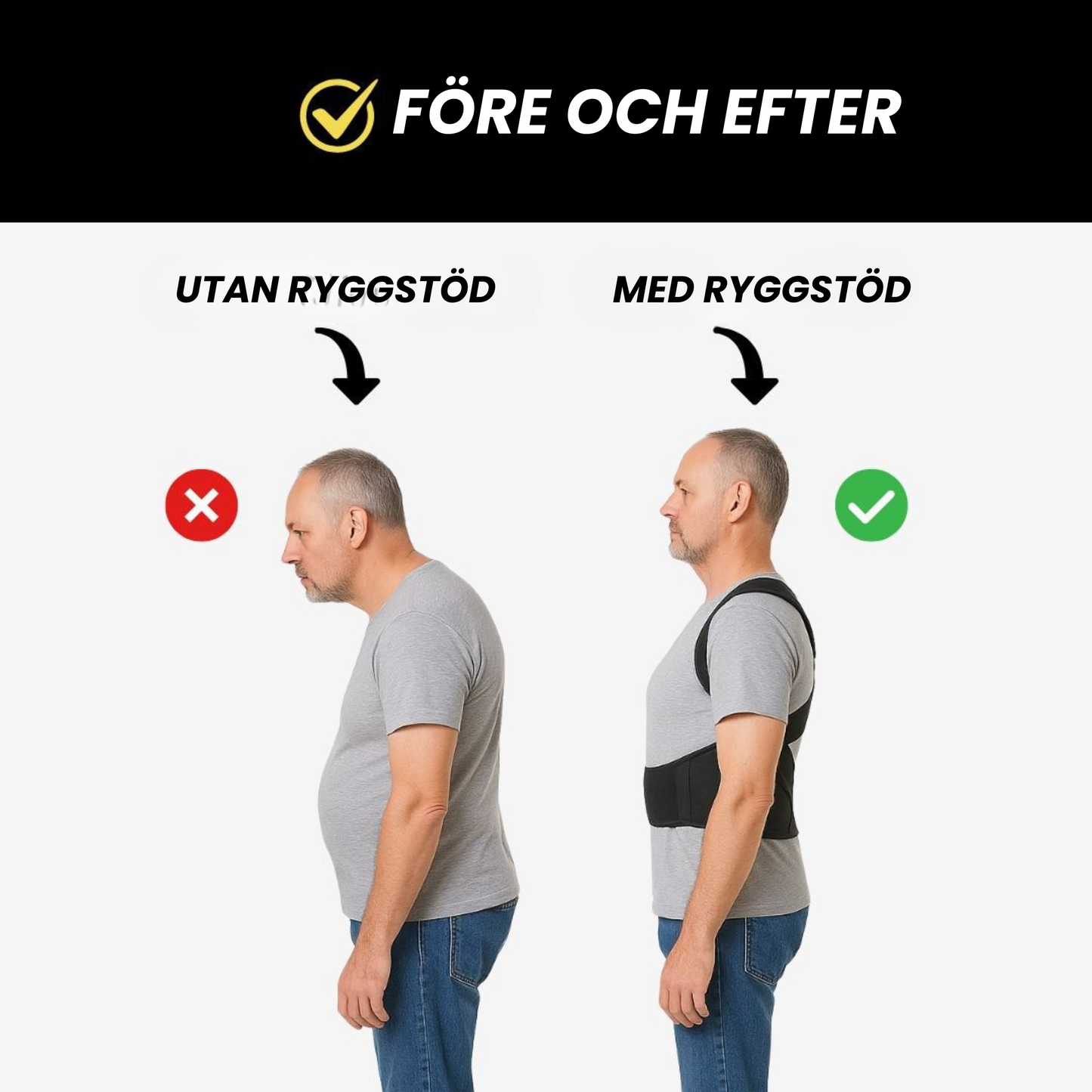 RyggStöd® | Återfå din hållning och ditt självförtroende!