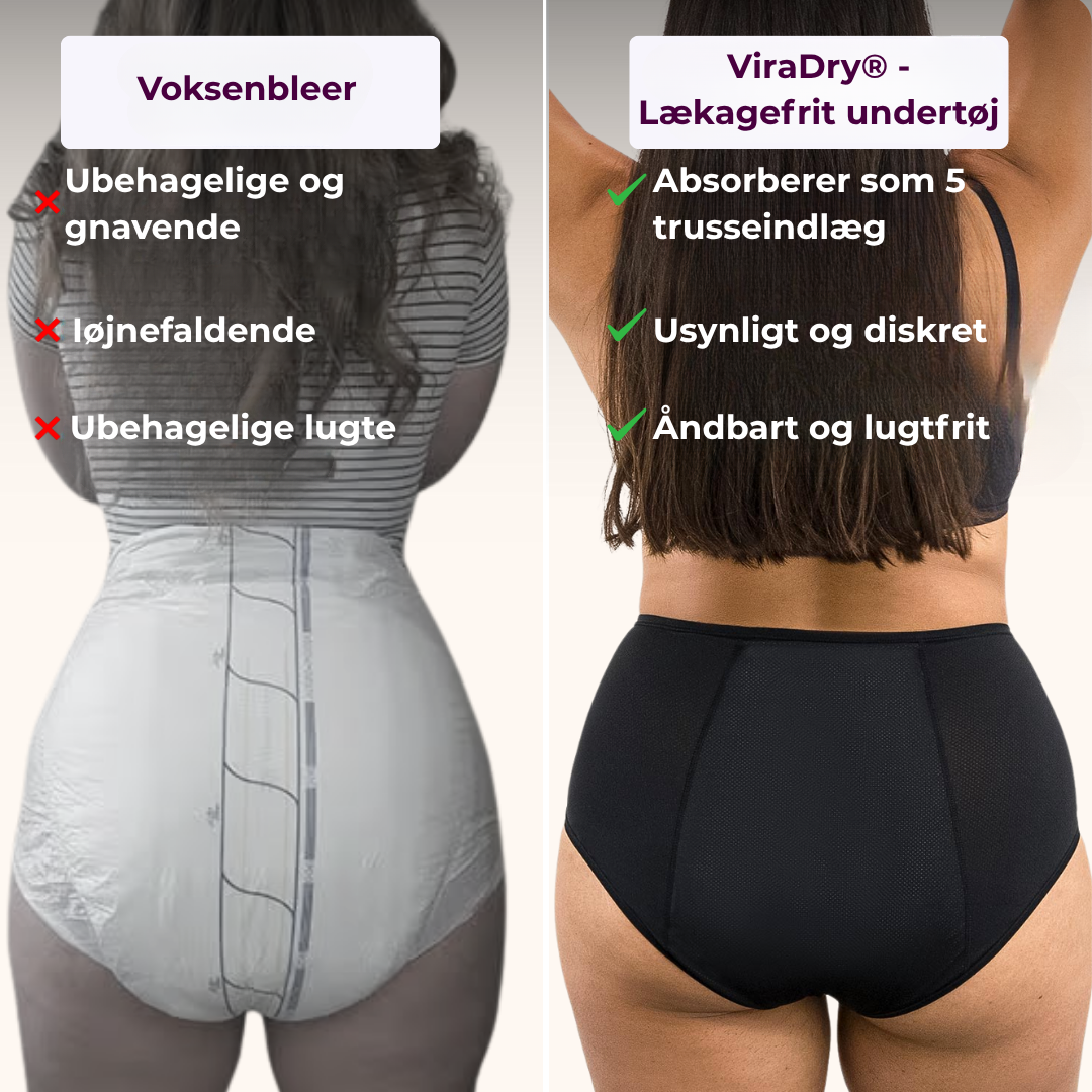 ViraDry® | Läckagefritt underkläder [5-pack]