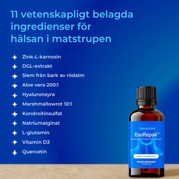 Nanovita® | Det ultimata nanobaserade stödet för matstrupe och mage