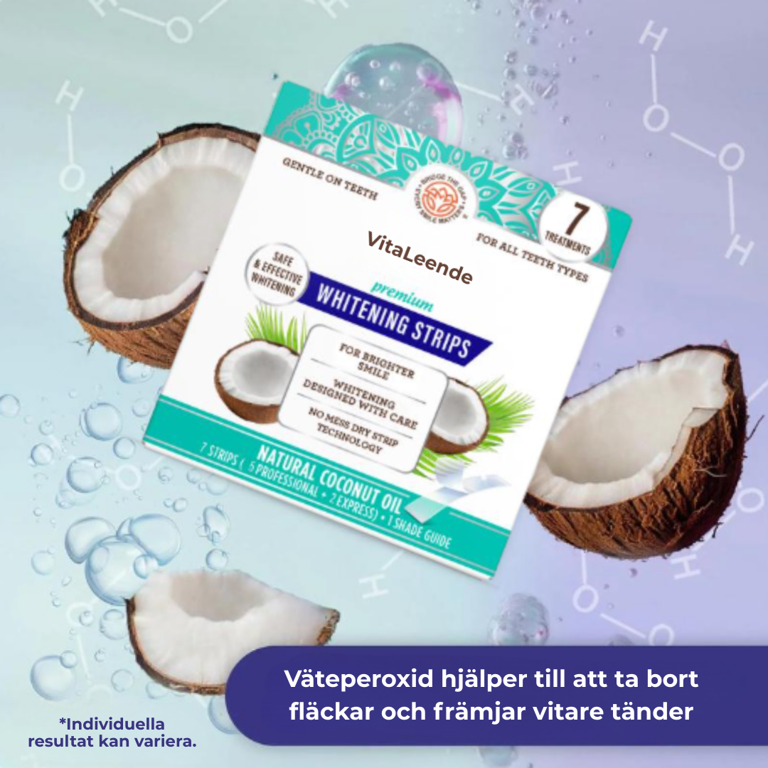 VitaLeende® | Lyft År av Fläckar Direkt – Smärtfri, Känslighetsfri Whitening!