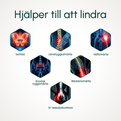 KomfortBältet® | Säg Hejdå Till Ryggsmärta och Hej Till Komfort: Upptäck den Revolutionerande KomfortBältet® för Omedelbar Lindring!