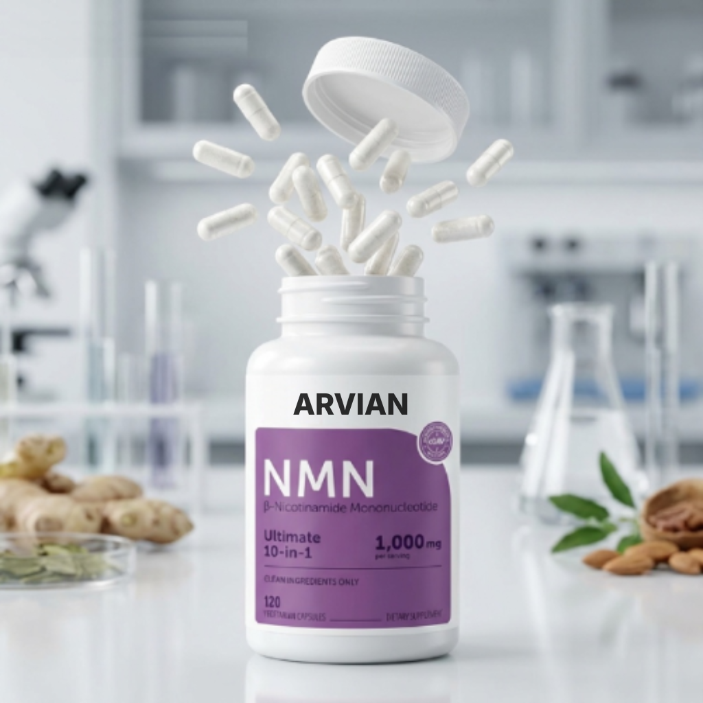 Arvian® NMN Complex | 1000 mg för cellenergi och toppkapacitet