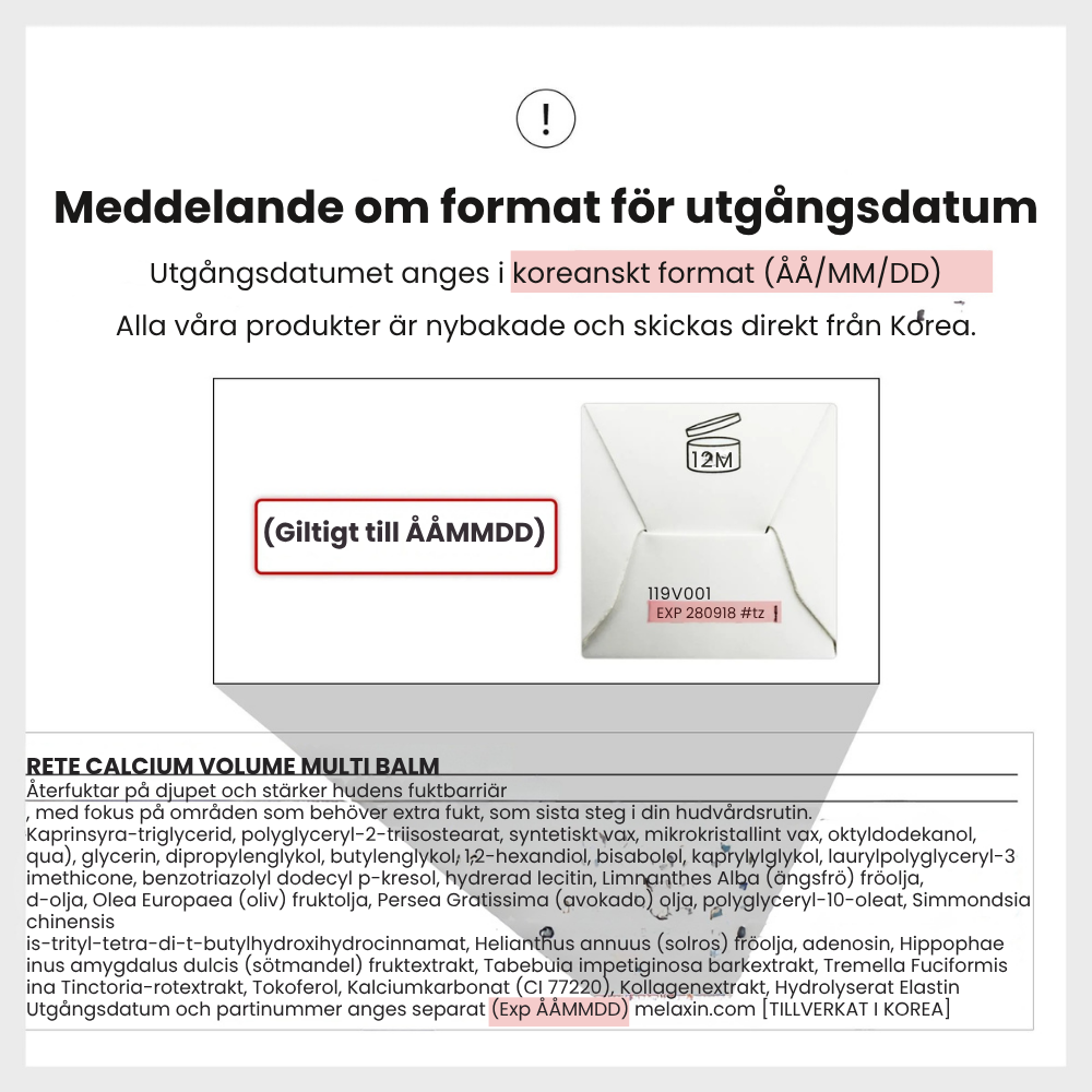 Nr 1 Cemenrete Calcium Multi Balm 9g