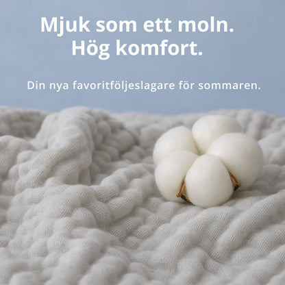 Bomelia® | Mjuk muslintäcke