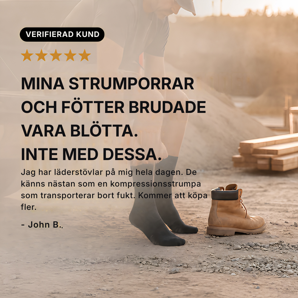 StegKomfort® Arbetsstrumpor