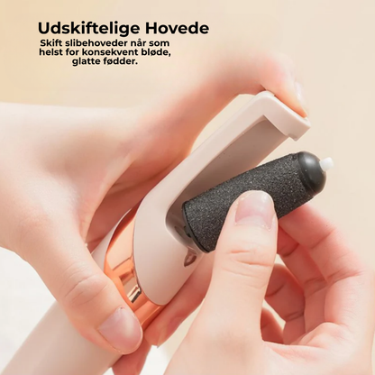 SilkSteps® | Omedelbar borttagning av hård hud för babymjuka fötter