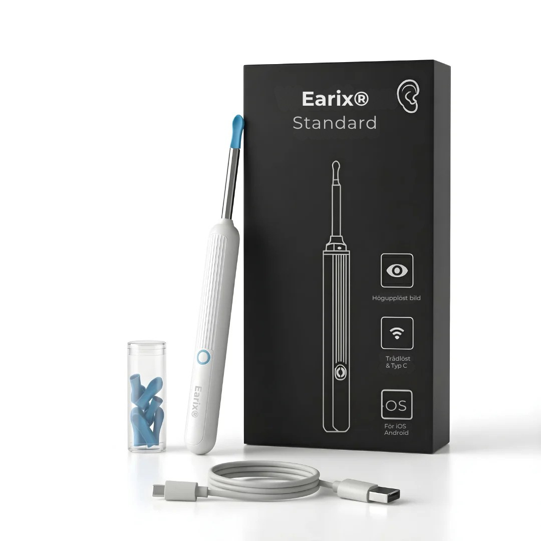 Earix® | Smart öronrengörare med avancerad teknik