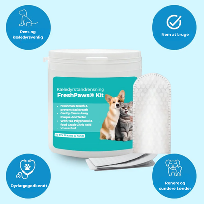 FreshPaws® Kit | Skyddar mot tandproblem - 50 st.