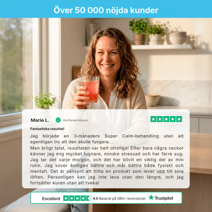 Balans och välbefinnande i vardagen – Lugn och energi redan från första klunken