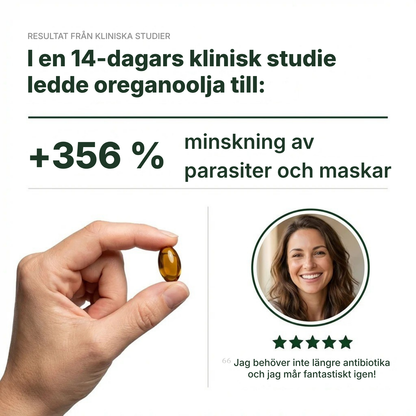 Virexa® - Oregano+ | Bekämpar skadliga bakterier, främjar tarmhälsan och lindrar magbesvär