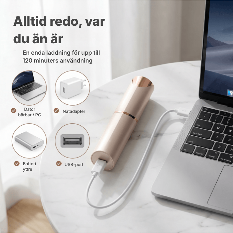 Lissé® | 2-i-1-hårborttagare för ansiktet