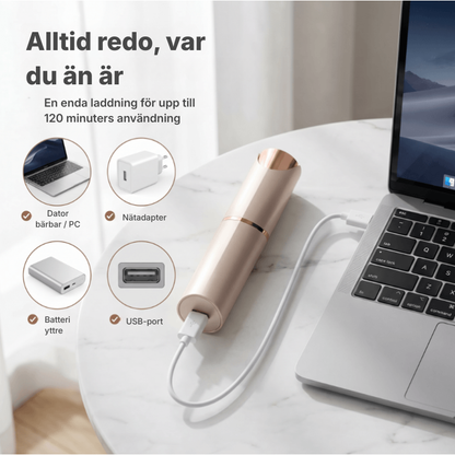 Lissé® | 2-i-1-hårborttagare för ansiktet