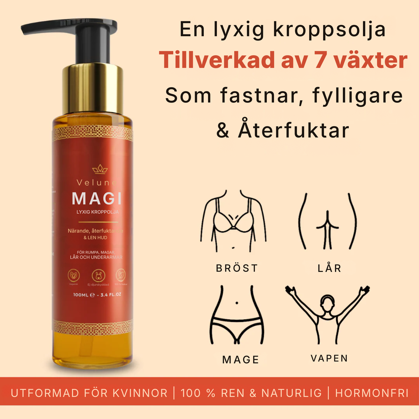 Velune® | Ge din hud näring, låt din utstrålning blomstra: Ett kärleksbrev till kvinnor som omfamnar skönheten i alla åldrar