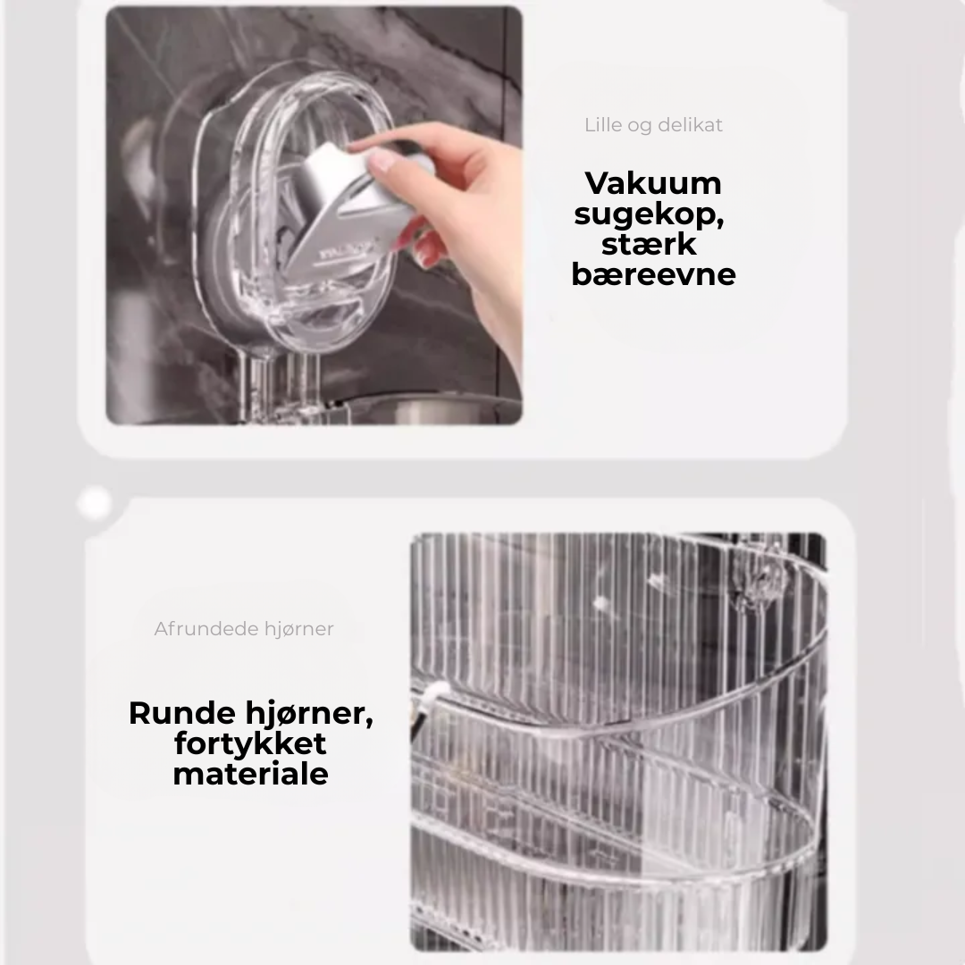 StickStor® | Självhäftande väghylla utan borrning för kök och badrum