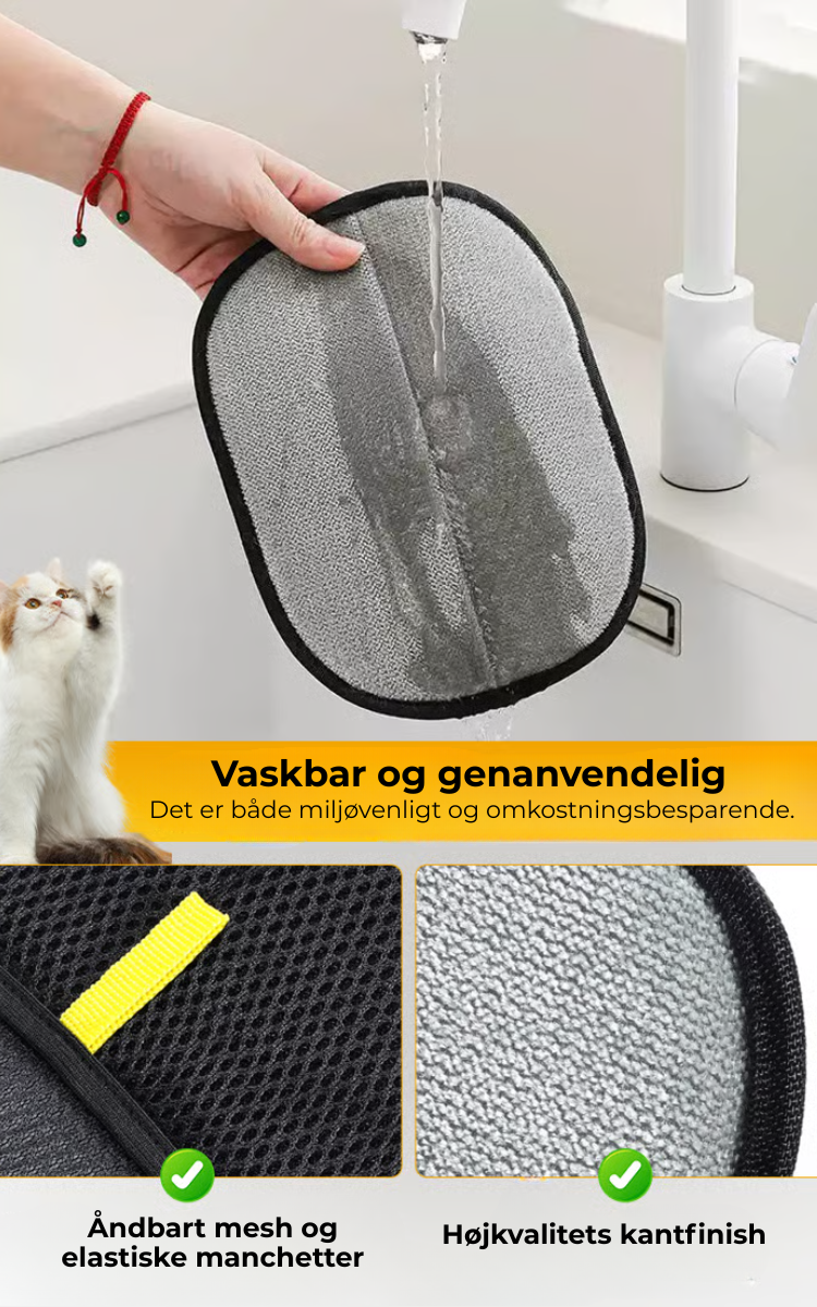 SilkSweep® | Hårfri Hem på Få Minuter – Upptäck den Ultimata Djurhårshandsken!