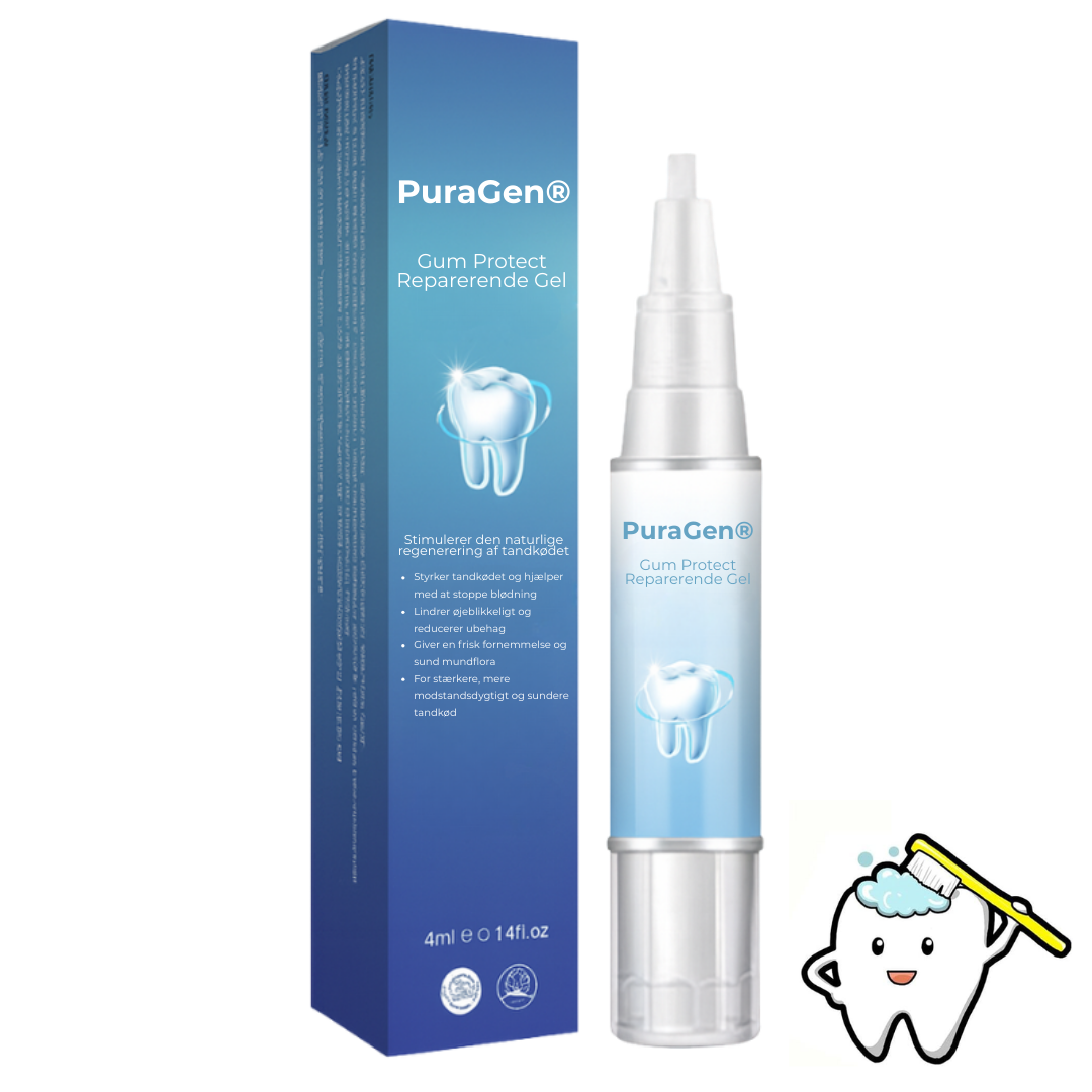 PuraGen® | Friskare tandkött och upp till 95 % vitare tänder på bara 3 dagar!
