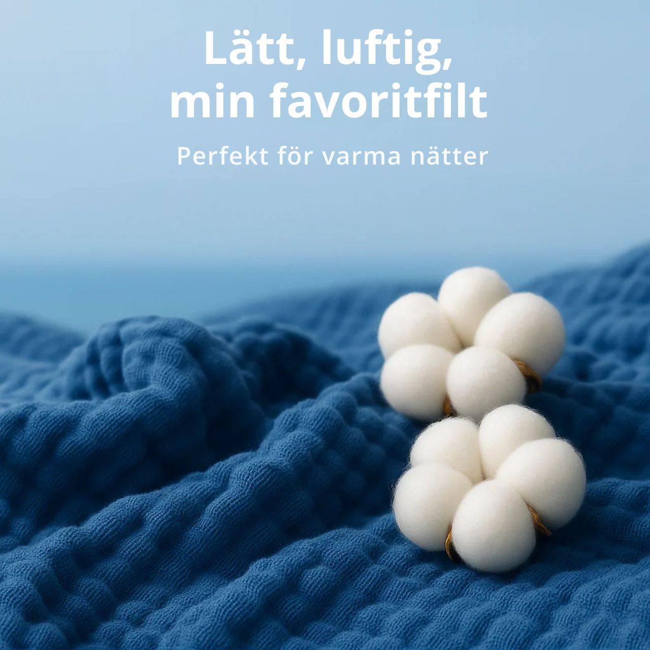 Bomelia® | Mjuk muslintäcke