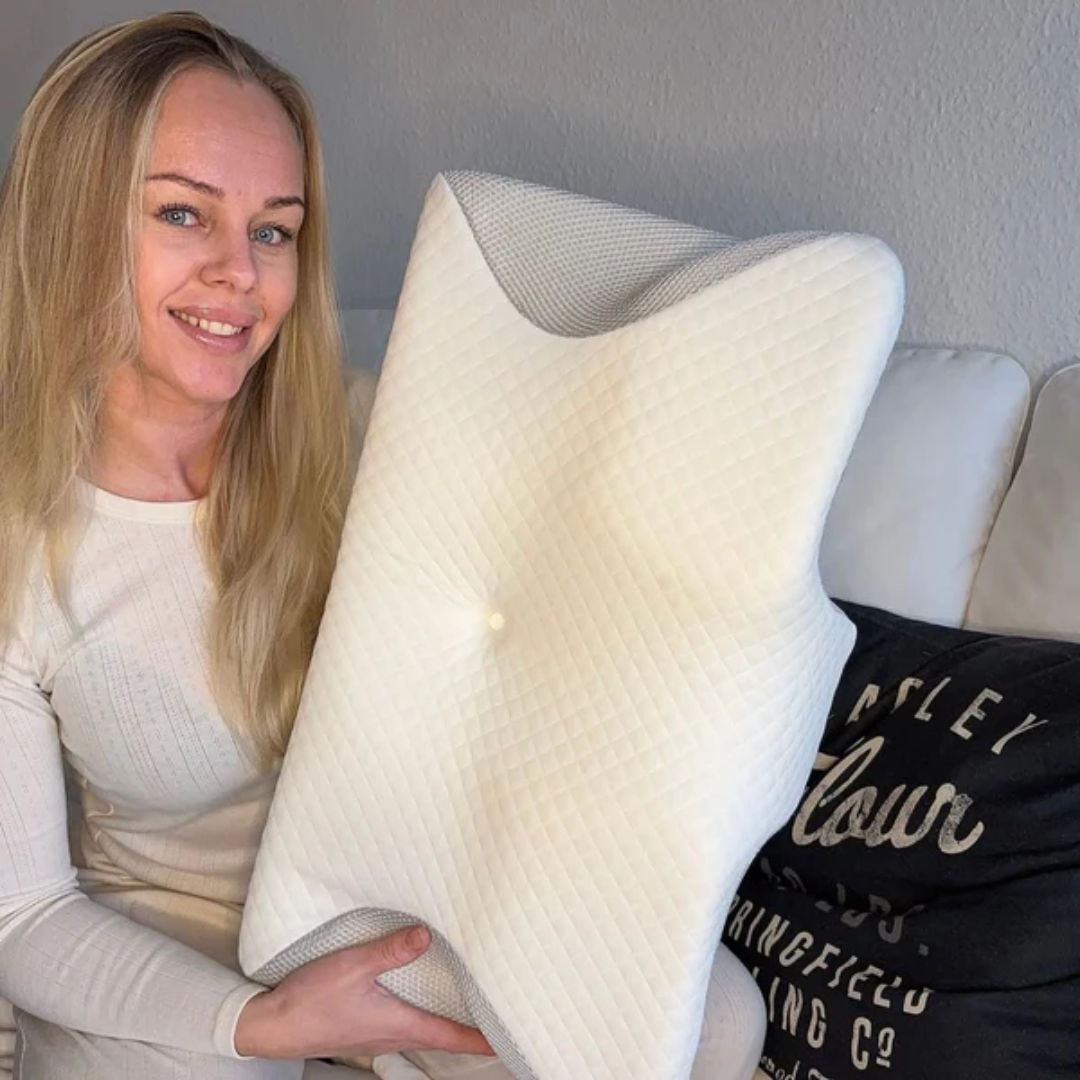 Soviva® | Ergonomisk nackkudde för djupare och mer avslappnad sömn