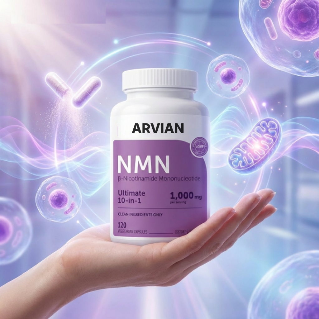 Arvian® NMN Complex | 1000 mg för cellenergi och toppkapacitet