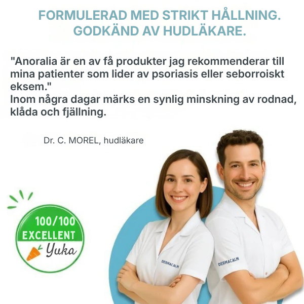 DermaCalm® | Kräm mot seborroisk dermatit, hårbottenbehandling mot psoriasis, torr hårbotten och mjäll, klådstillande kräm för lindrande effekt