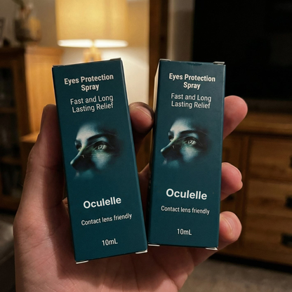 Oculelle® Lutein ögonspray | avancerat dagligt stöd för synen, gula fläcken och ögonkomfort