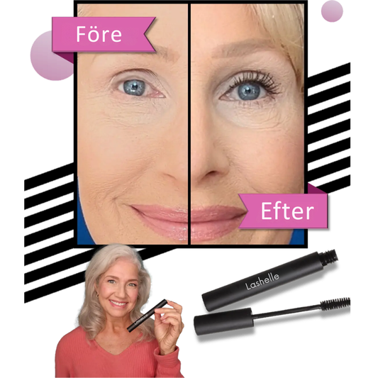 Lashelle® | Mascara för dig i 50-, 60- och 70-årsåldern – och äldre