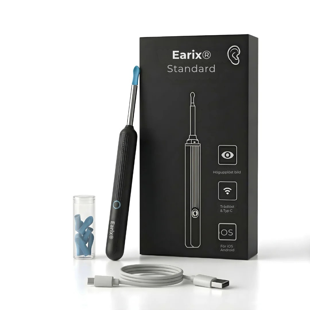 Earix® | Smart öronrengörare med avancerad teknik