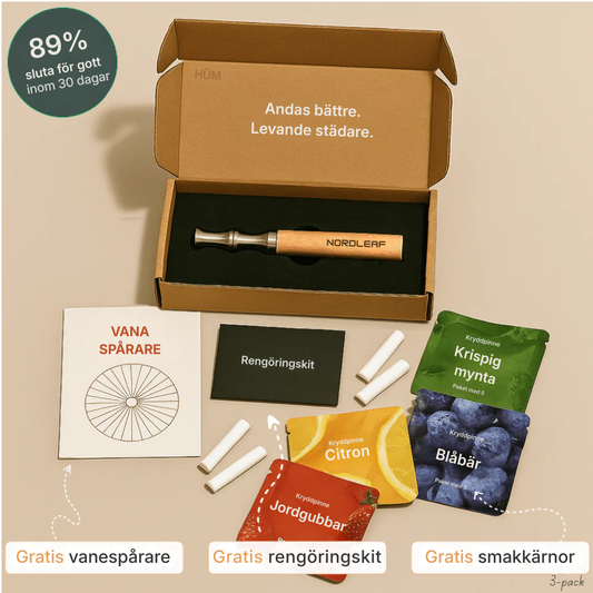 NordLeaf® | Bryter vanan. Inte bara nikotinet – med stöd av neurovetenskap. Bevisat i laboratorier