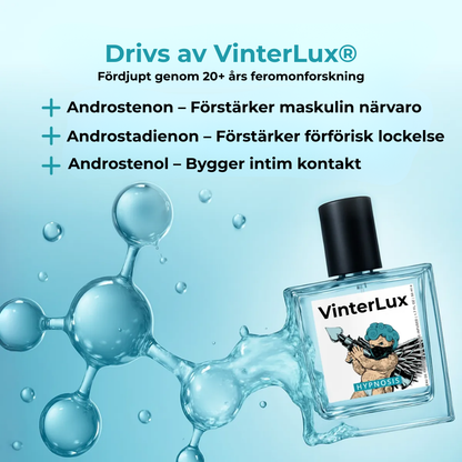 VinterLux® | Få folk att vända sig om och väck hennes begär med två sprayningar av Hypnosis Cologne
