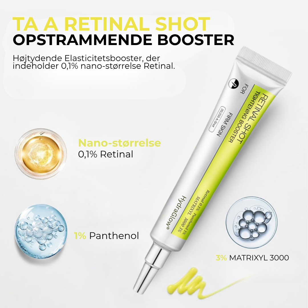 HydraGlow® | Botox & Vita-A Retinol Shot Rynkeförbättrande Fastgöringskräm - Återfå ungdomlig hud nu
