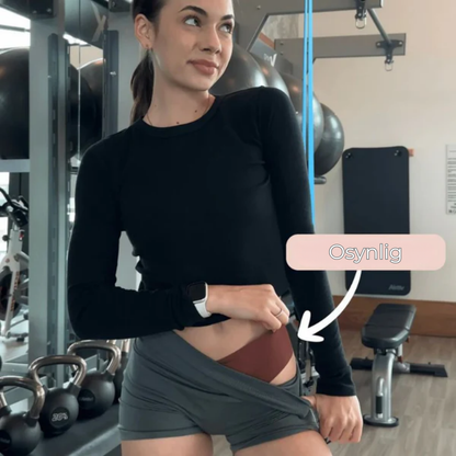 PetalFit Thong® | Säg hej då till kameltå och synliga troslinjer – Träna med total självsäkerhet