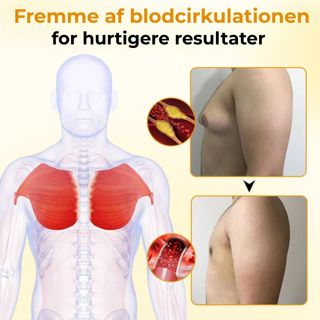 ChestX® Bröst Redefinerare | Bi-olja för behandling av gynekomasti