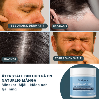 DermBalans® | Bekämpa mjäll, klåda och rodnad vid källan