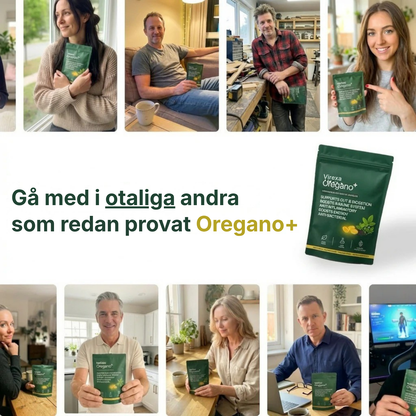 Virexa® - Oregano+ | Bekämpar skadliga bakterier, främjar tarmhälsan och lindrar magbesvär
