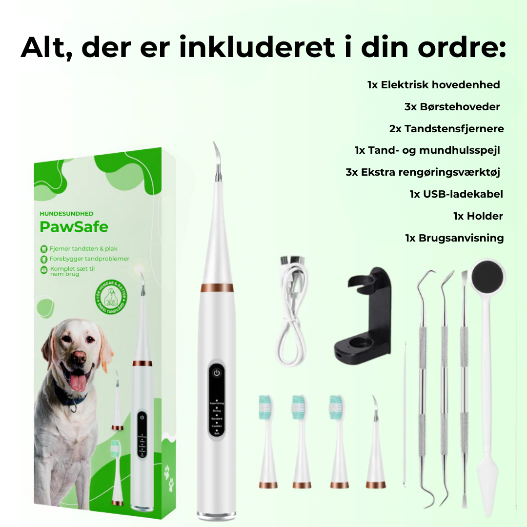 PawSafe® | 3-i-1 Kit – Säkert tandvård hemma