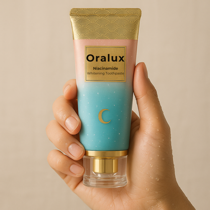 Oralux® | Tandkräm med niacinamid för vitare tänder
