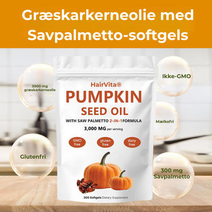 HairVita® | Pumpakärnolja - mjukgeléer